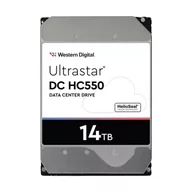 Dyski serwerowe - Dysk serwerowy HDD Western Digital Ultrastar DC HC550 WUH721814ALE6L4 (14 TB; 3.5"; SATA III) - miniaturka - grafika 1