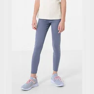 Legginsy - 164 cm Legginsy 4F HJZ22-JLEG002 32S niebieski 164 cm - miniaturka - grafika 1