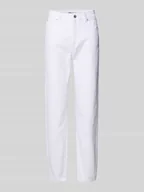 Spodnie damskie - Jeansy o kroju straight fit z mieszanki bawełny model ‘EMIL’ - miniaturka - grafika 1