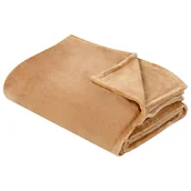 Koce - Koc 200 x 220 cm piaskowy BAYBURT - miniaturka - grafika 1