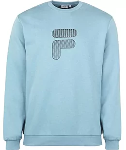 FILA Męska bluza BROC Crew Sweat Sweat Sweat, niebieski (Adriatic Blue), XS - Bluzy męskie - miniaturka - grafika 1