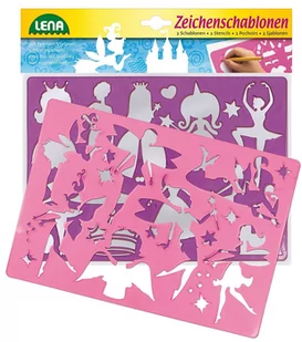 szablony - księżniczki i baletnice - Zabawki kreatywne - miniaturka - grafika 1
