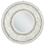 Lustra - Okrągłe lustro ścienne bambusowe ø 61 cm naturalne SOLEDAD - miniaturka - grafika 1