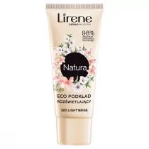 Natura Lirene Vege rozświetlający podkład 320 Light Beige - Podkłady do twarzy - miniaturka - grafika 1