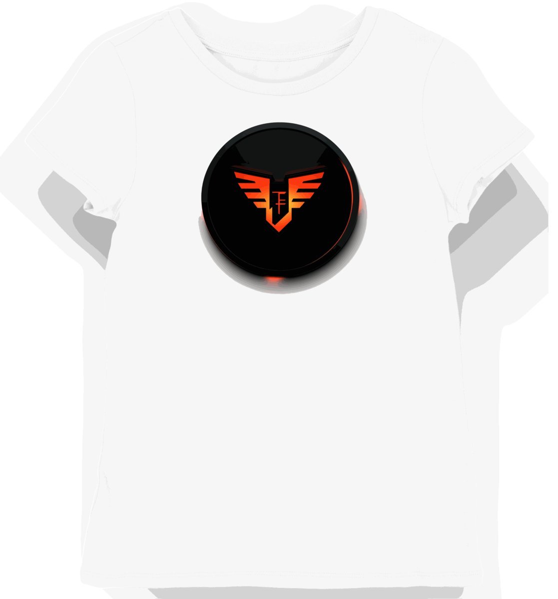 Koszulka damska biała z motywem drużyny esportowej S