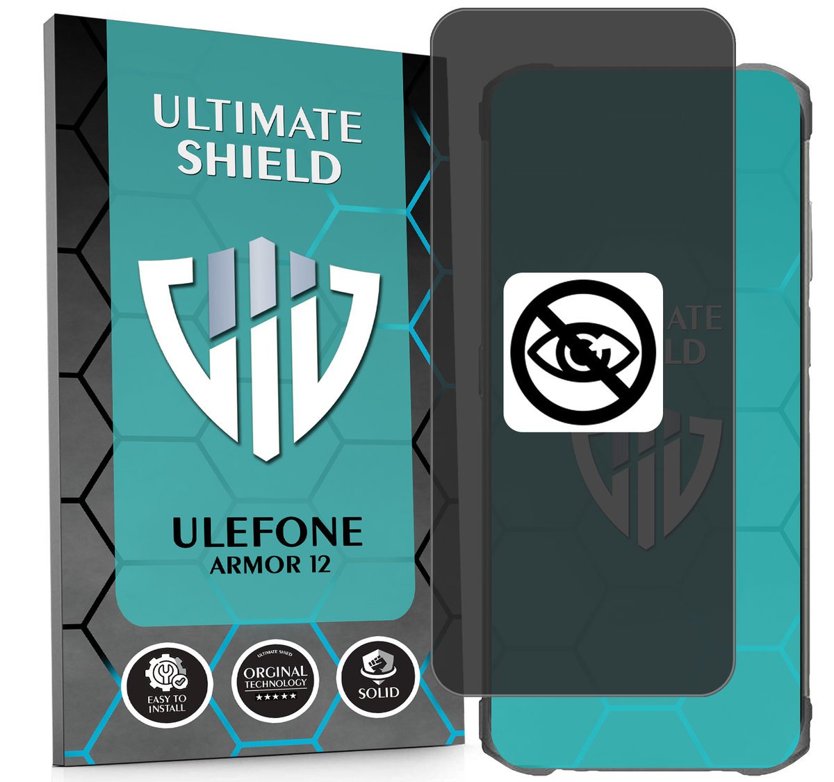 NAJLEPSZA FOLIA 5D ANTYSZPIEGOWSKA DO ULEFONE ARMOR 12 HYDROŻELOWA MATOWA