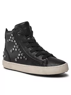 Buty dla dziewczynek - Geox Sneakersy J Kalispera G. A J164GA 000BU C9999 S Czarny - grafika 1