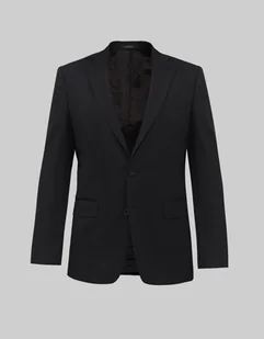 marynarka pellezzano czarny slim fit - Marynarki męskie - miniaturka - grafika 1