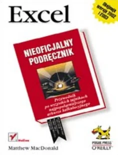 Excel. Nieoficjalny podręcznik - Aplikacje biurowe - miniaturka - grafika 1
