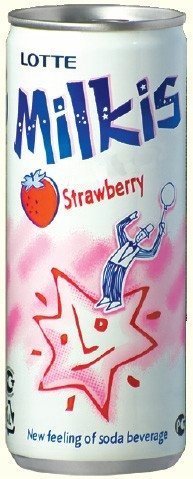 Napój gazowany jogurtowy truskawkowy MILKIS 250ml
