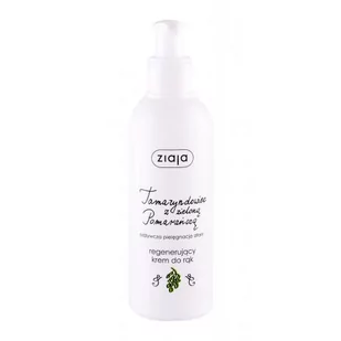 Ziaja Regenrujący krem do rąk Tamaryndowiec z zieloną Pomarańczą 200ml 5901887037187 - Kremy i maski do rąk - miniaturka - grafika 1