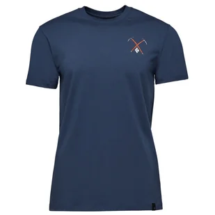 Koszulka męska Black Diamond Piolet SS Tee Rozmiar: M / Kolor: niebieski - Koszulki sportowe męskie - miniaturka - grafika 1