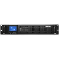 Zasilacze awaryjne UPS - QOLTEC ZASILACZ AWARYJNY UPS RACK | 2KVA | 1600W | LCD - miniaturka - grafika 1