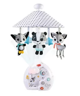 Tiny Love Karuzela magiczna z projektorem 3w1 - Magiczna Kraina - czarno-biała - Karuzele dla niemowląt - miniaturka - grafika 1