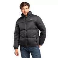 Kurtki męskie - FILA Męska kurtka SOLLER Puff Jacket, czarna, XL (DE) - miniaturka - grafika 1