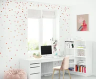 Tapety - Tapeta dla dzieci Kropki Koralowe ( Coral Dancing Dots ) - miniaturka - grafika 1