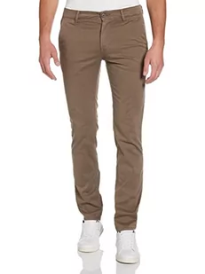 BOSS Spodnie męskie, beżowy/khaki250, 40W / 32L - Spodnie męskie - miniaturka - grafika 1