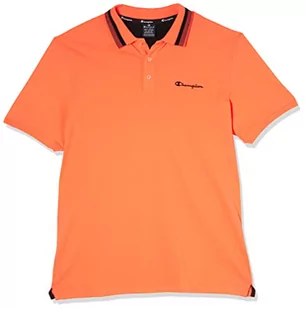 Champion Męska koszulka polo Gallery z małym logo, Łosoś, S - Koszulki męskie - miniaturka - grafika 1