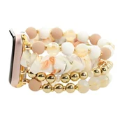 Akcesoria do smartwatchy - Pasek LUNA do Apple Watch 3/4/5/6/7/8/SE (42/44/45 mm) A00101 Żółty - miniaturka - grafika 1