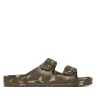 Klapki i japonki męskie - Klapki Quiksilver Embark AQYL101380 Zielony - miniaturka - grafika 1