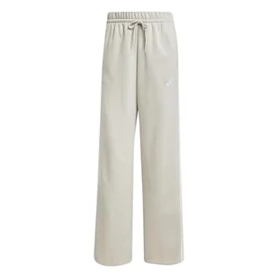 adidas Kobiety ESSENTIALS 3-STRIPES OPEN HEM FLEECE PANTS, wonder alumina/white, L - Spodnie rowerowe - miniaturka - grafika 1