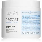 Maski do włosów - Revlon Revlon Restart Hydration Maska nawilżająca 500ml - miniaturka - grafika 1