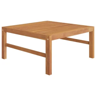 VidaXL Lumarko Stolik ogrodowy, 63x63x30 cm, lite drewno tekowe  316103 - Ławy i stoliki kawowe - miniaturka - grafika 6