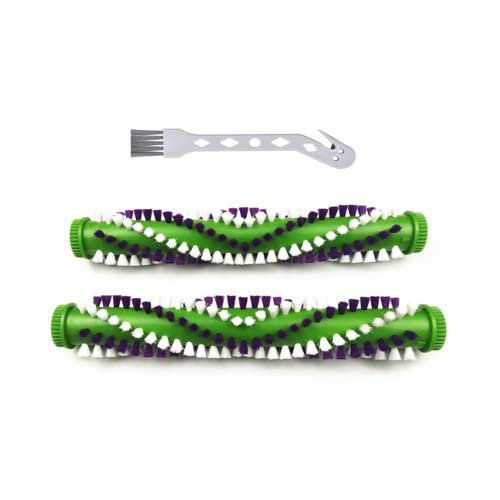 Szczotka do czyszczenia dywanów część zamienna kompatybilna z Bissell ProHeat 2X Revolution Pet Pro 3432 3588F 1986 1964 19862 szczotka rolkowa nr 1611133 (2 szt. zielone)