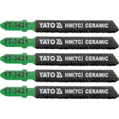 Brzeszczoty - Brzeszczot do wyrzynarki ceramika typ T 5 sztuk - miniaturka - grafika 1