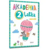 Książki edukacyjne - Greg Akademia 2 latka praca zbiorowa - miniaturka - grafika 1