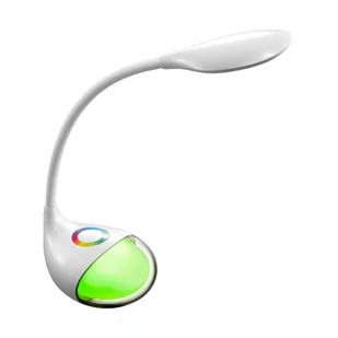 Zuma Line Aura LED lampka biurkowa biała Q10A - Lampy stojące - miniaturka - grafika 1