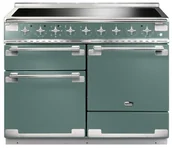 Kuchenki elektryczne - Kuchnia z płytą indukcyjną FALCON Elise 110 Zielony Mineral szczotkowany nikiel - miniaturka - grafika 1