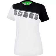 Koszulki i topy damskie - Erima Erima Damski t-shirt 5 C biały biały/czarny/ciemnoszary. 48 1081913 - miniaturka - grafika 1