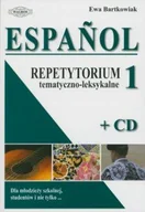 Książki do nauki języka hiszpańskiego - Espanol. Repetytorium tematyczno-leksykalne 1 + CD - miniaturka - grafika 1