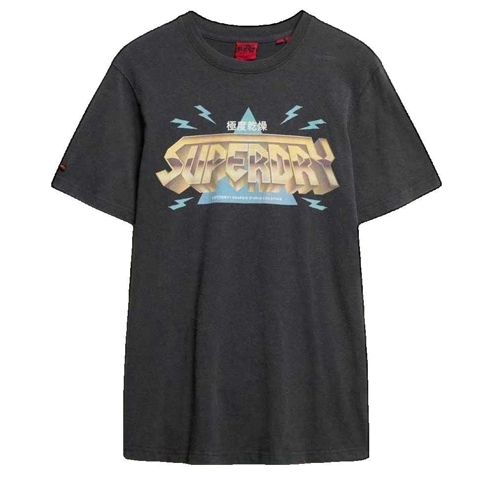 Superdry Rock Band Logo Relaxed T-shirt