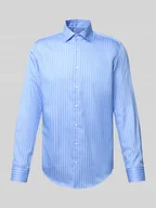 Koszule męskie - Koszula biznesowa o kroju slim fit z listwą guzikową - miniaturka - grafika 1