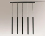 Lampy sufitowe - Shilo lampa wisząca Yabu 5xMR11 czarna 5528 - miniaturka - grafika 1