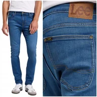 Spodnie męskie - Lee MALONE skinny Blaze DżINS elastyczne spodnie jeansowe rurki W33 L34 - miniaturka - grafika 1