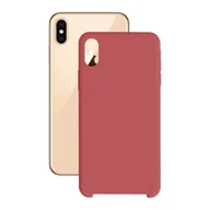 Etui i futerały do telefonów - Etui na telefon komórkowy iPhone XS Max KSIX Soft Red - miniaturka - grafika 1