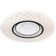 Lampy ścienne - Milagro Kinkiet LAMPA ścienna ORION 500 okrągła OPRAWA LED 10W pierścień ring biały 500 - miniaturka - grafika 1