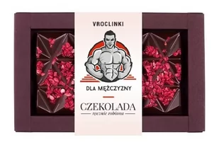 Czekolada gorzka z żurawiną Dzień Mężczyzn Vroclinki - Czekolada - miniaturka - grafika 1
