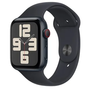 Apple Watch SE 2-gen GPS + Cellular 44mm M/L Czarny - Smartwatch - miniaturka - grafika 1