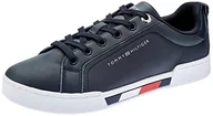 Trampki damskie - Tommy Hilfiger Damskie trampki trójkolorowe, Pustynne niebo, 36 EU - miniaturka - grafika 1