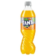 Soki i napoje niegazowane - Fanta zero Napój gazowany o smaku pomarańczowym 500 ml - miniaturka - grafika 1