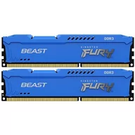 Pamięci RAM - Kingston Pamięć Fury Beast DDR3 8 GB 1600MHz CL10 KF316C10BK2/8 KF316C10BK2/8 - miniaturka - grafika 1