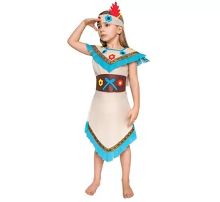 Strój indianki, rozmiar 130/140 cm - Stroje karnawałowe - miniaturka - grafika 1