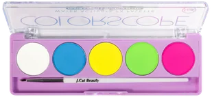 J.Cat Beauty Colorscope Paleta Eyelinerów Aktywowanych Wodą 102 Bright - Eyelinery - miniaturka - grafika 1