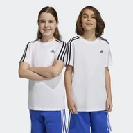 Odzież sportowa dziecięca - Essentials 3-Stripes Cotton Tee - miniaturka - grafika 1