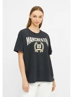 Koszulki i topy damskie - Bench Koszulka "Mora" w kolorze czarnym - miniaturka - grafika 1