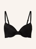 Biustonosze - Calvin Klein T-Shirt Bh Sheer Marquisette schwarz - miniaturka - grafika 1